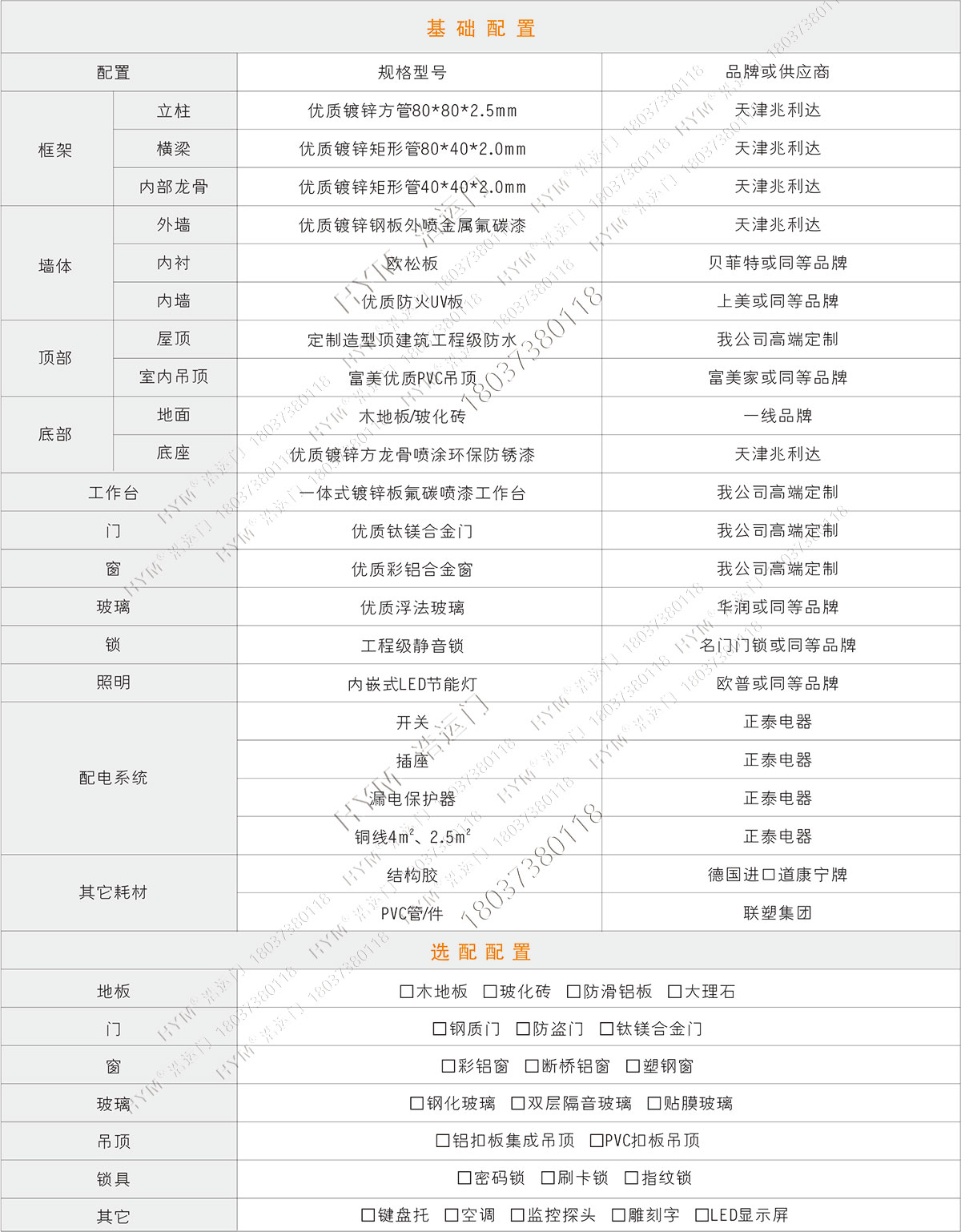 钢结构岗亭技术参数