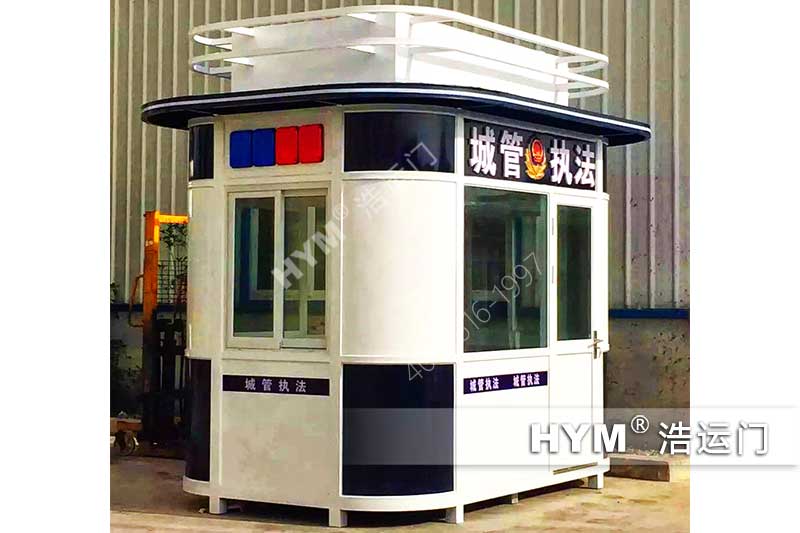 钢结构氟碳喷漆综合城管市政执法岗亭 钢结构氟碳喷漆综合城管市政执法岗亭